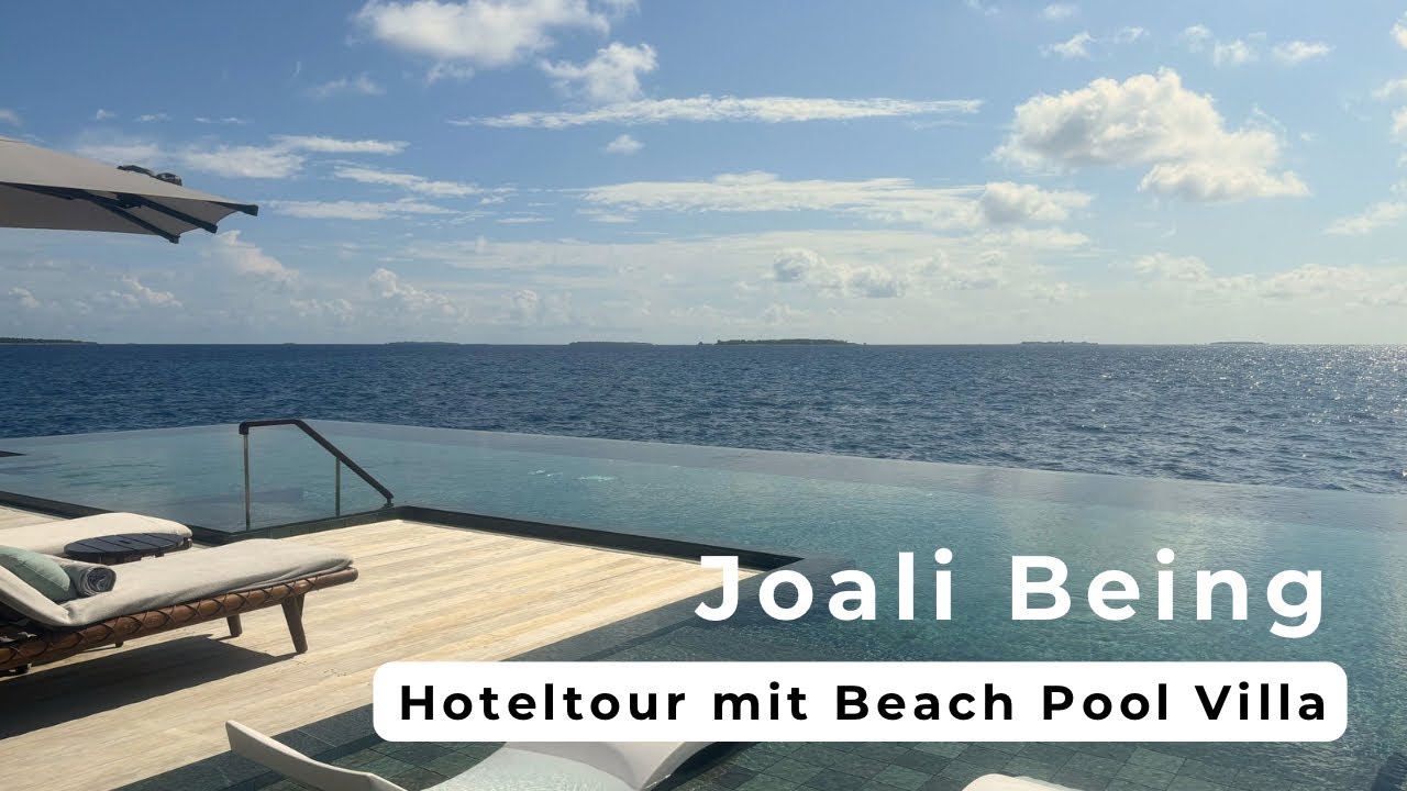 Joali Being Maldives - Hoteltour mit Beach Pool Villa