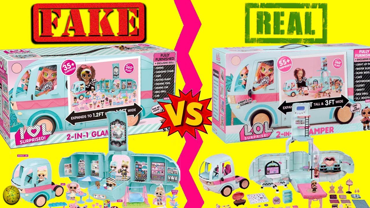 Fake lol surprise glamper full unboxing. Fake lol surprise vs real lol surprise glamper. Yaydaytv
