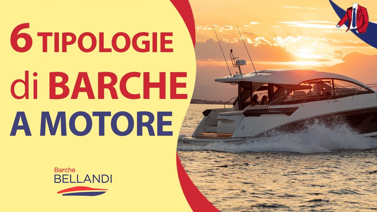 6 TIPOLOGIE di barche a motore a confronto! - Guida completa alle differenze // Nautica in pillole