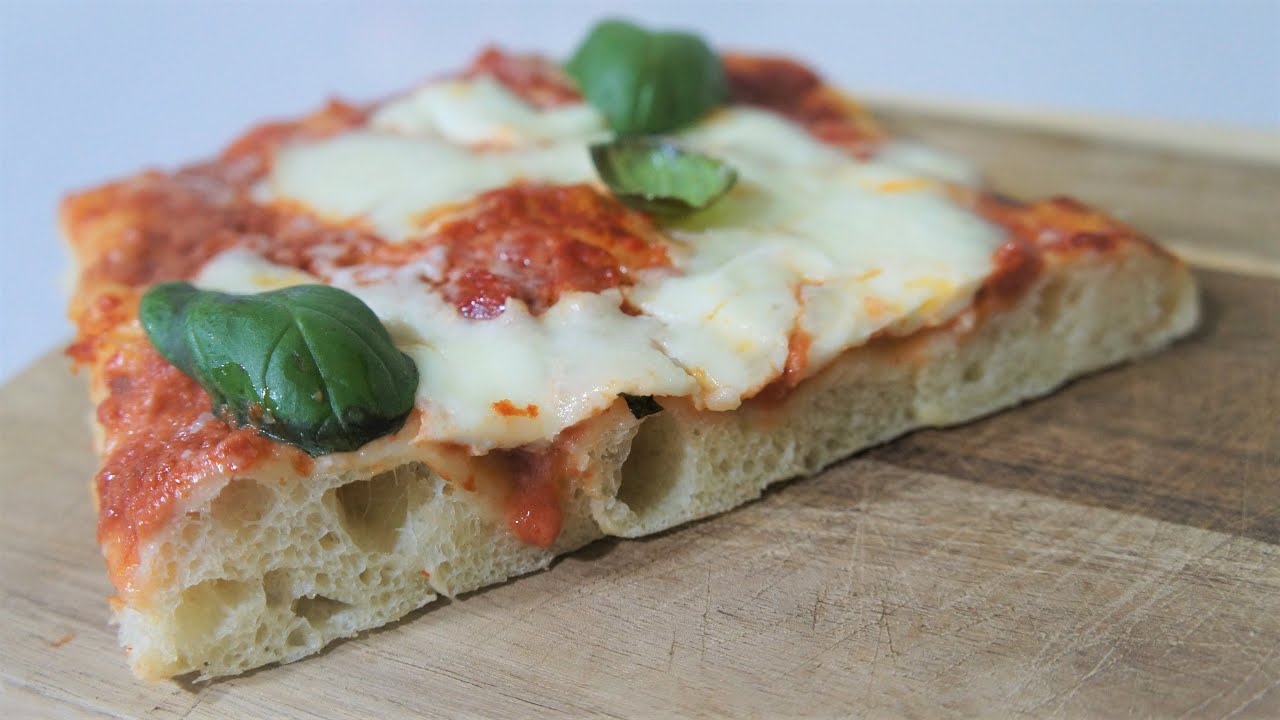 Pizza 🍕 di semola con lievito di birra