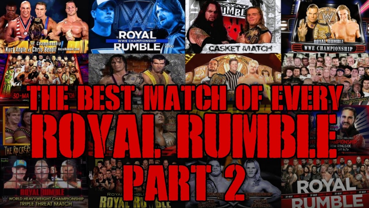 The Best Match of Every Royal Rumble (1988-2024) part2