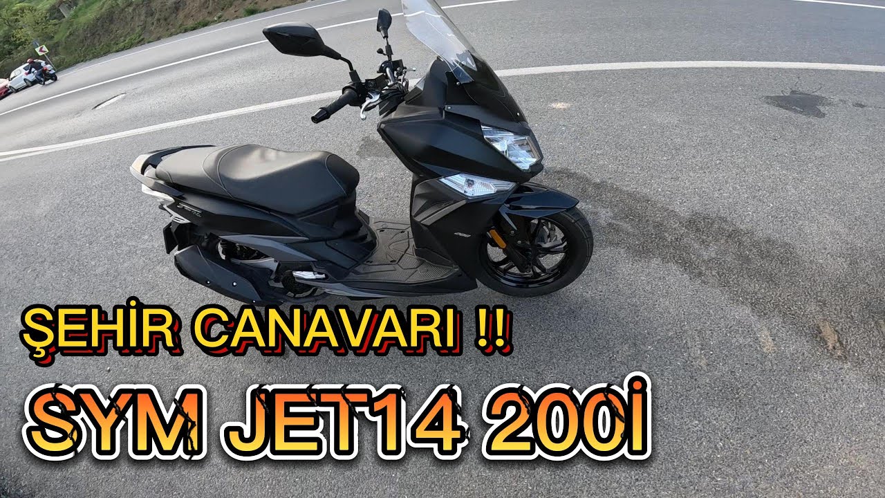 SYM JET 14 200İ ABS ( İNCELEME VE VLOG )