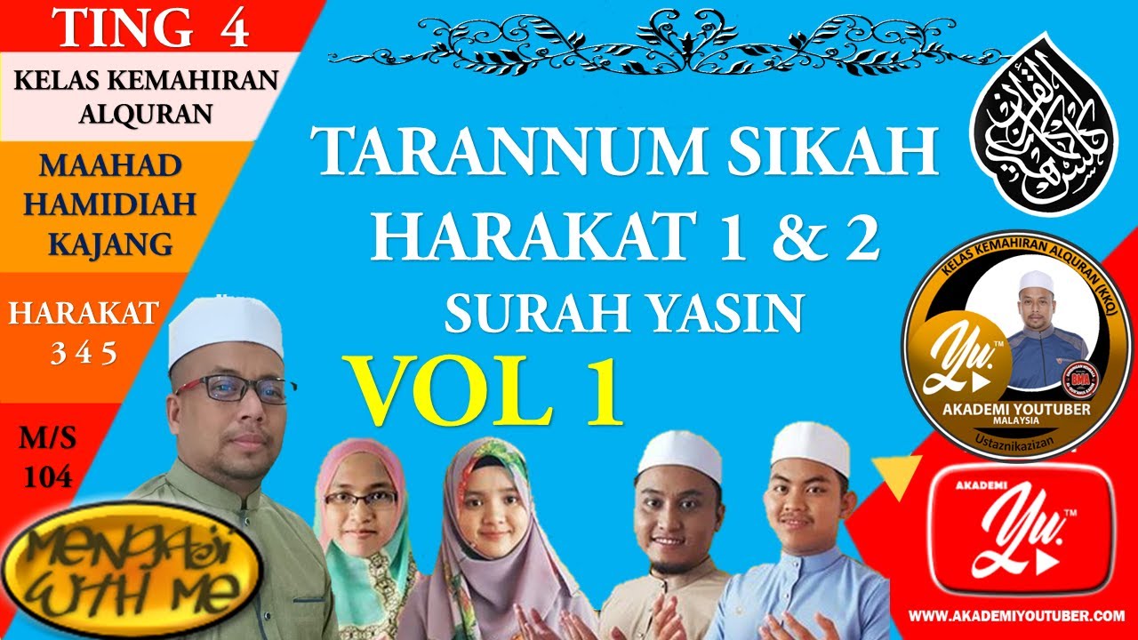 🔴KKQ TING 4 ✅ VOL 1💛TARANNUM SIKAH HARAKAT 1 & 2