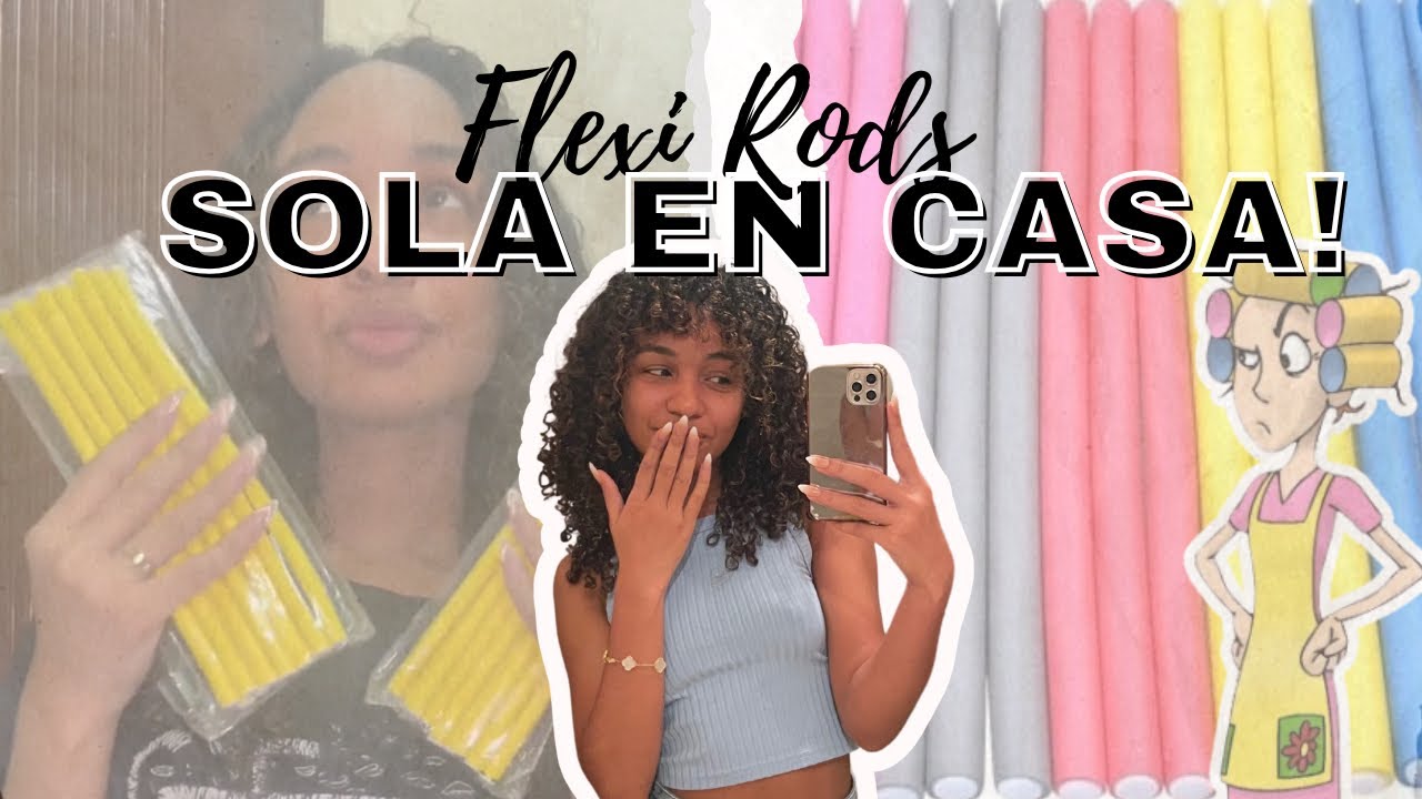 COMO HACER FLEXI RODS SOLA EN CASA