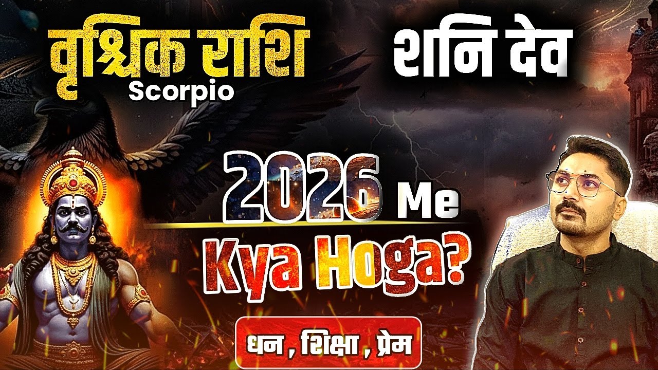 Скорпион 2026 | Что принесет Сатурн? Значительное влияние на богатство, образование и карьеру. Ск...