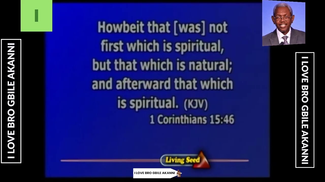 The Quality Of The Spiritual Life || Bro. Gbile Akanni