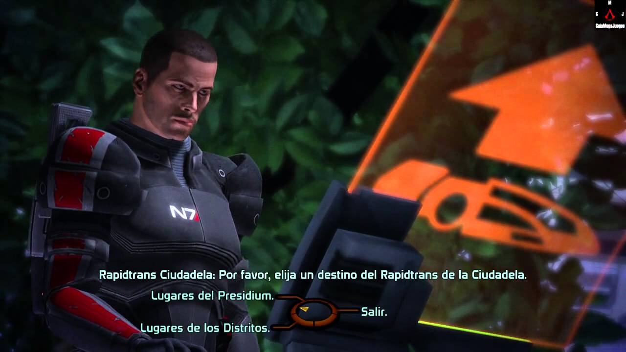 Mass Effect 1 Mision Principal 03 La Ciudadela Wrex