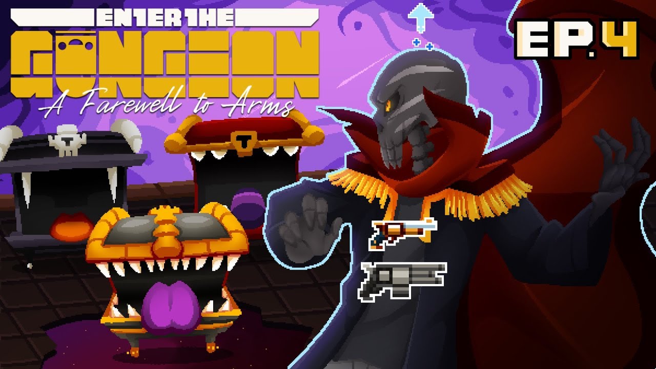 Enter The Gungeon A farewell to Arms Ep4, EL NUEVO SUELO SECRETO!!!!