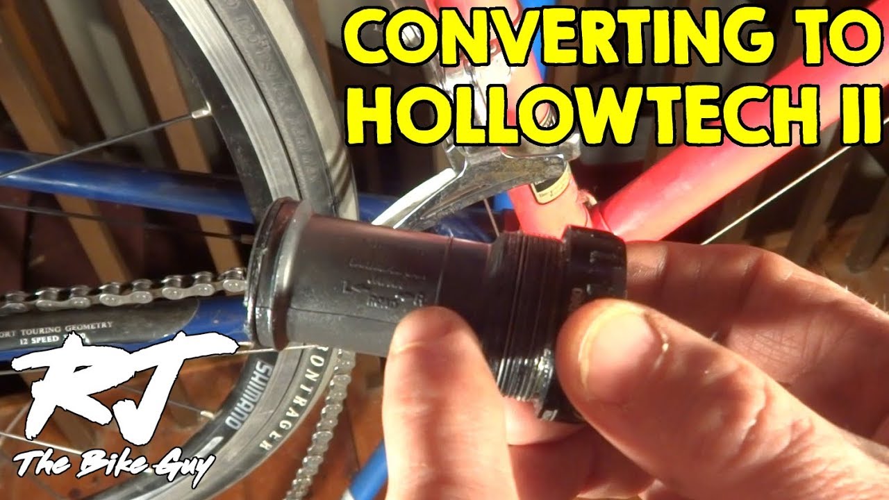 Convert From Square Taper to Hollowtech II Bottom Bracket/Crankset