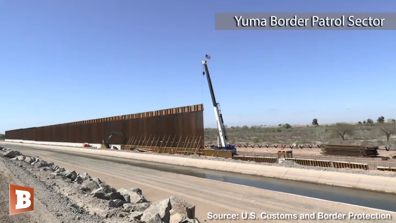 DHS: 170 Miles of Border Wall Are Built