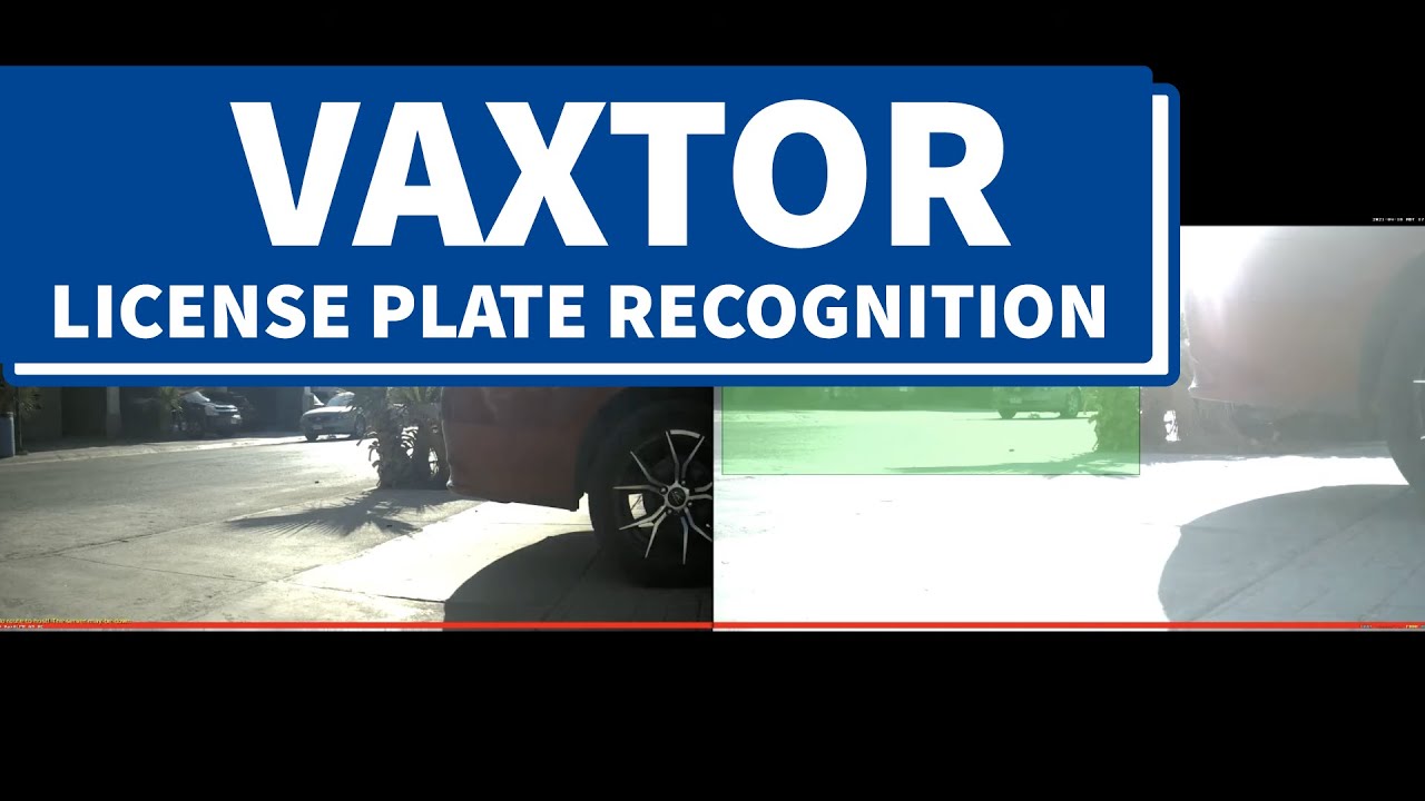 VAXTOR LICENSE PLATE RECOGNITION