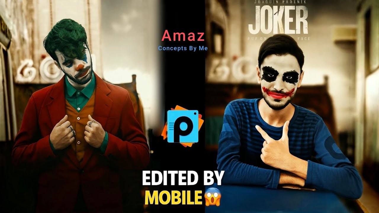 🃏 JOKER Photo Edit 😈 | Cinematic & Dark Look Editing Tutorial