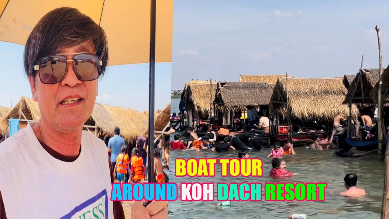 Exploring koh dach resort by boat tour