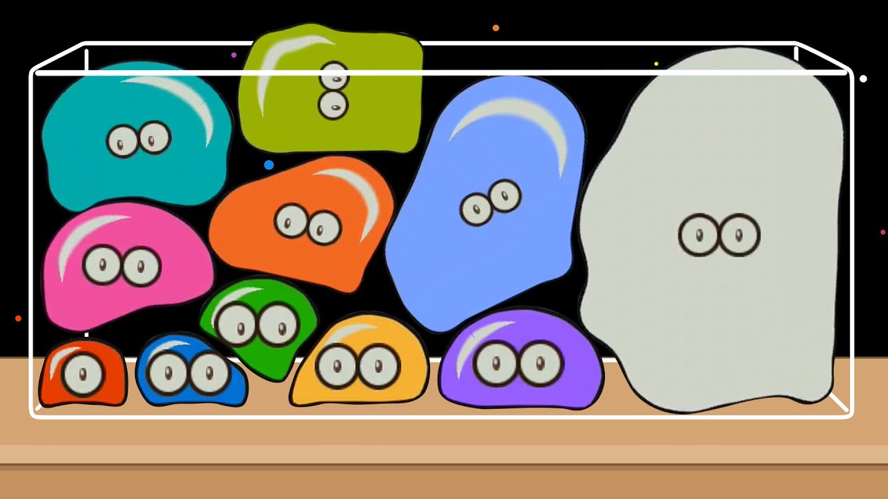 WATERDROP MERGE: HUE CHALLENGE - Jelly 2048 (Watermelon Game) Colorful ASMR Blob Merge Game