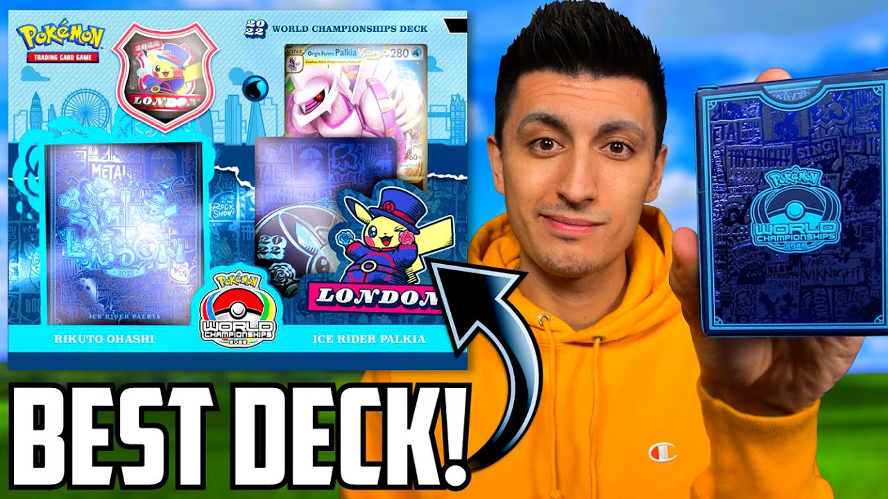 Best Water Type Pokemon TCG Deck! World Championship 2022 Unboxing!