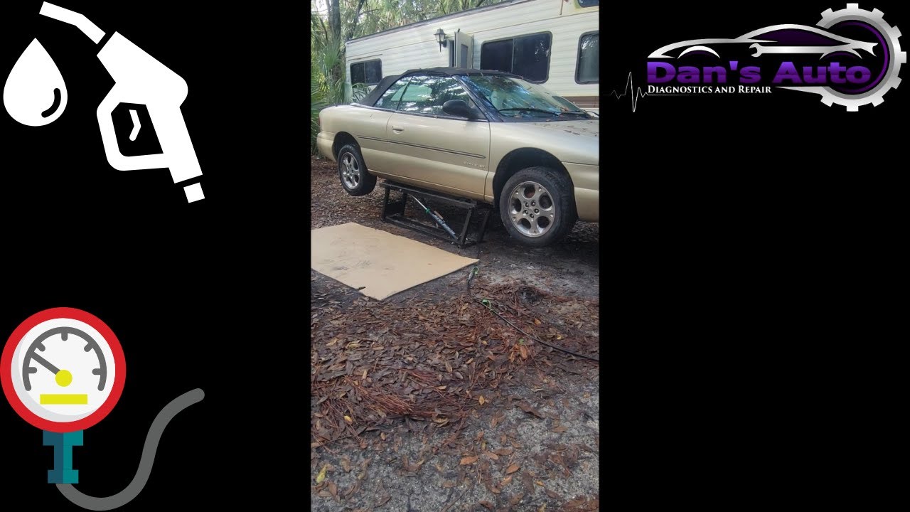 2000 Chrysler Sebring Fuel pump replacement.