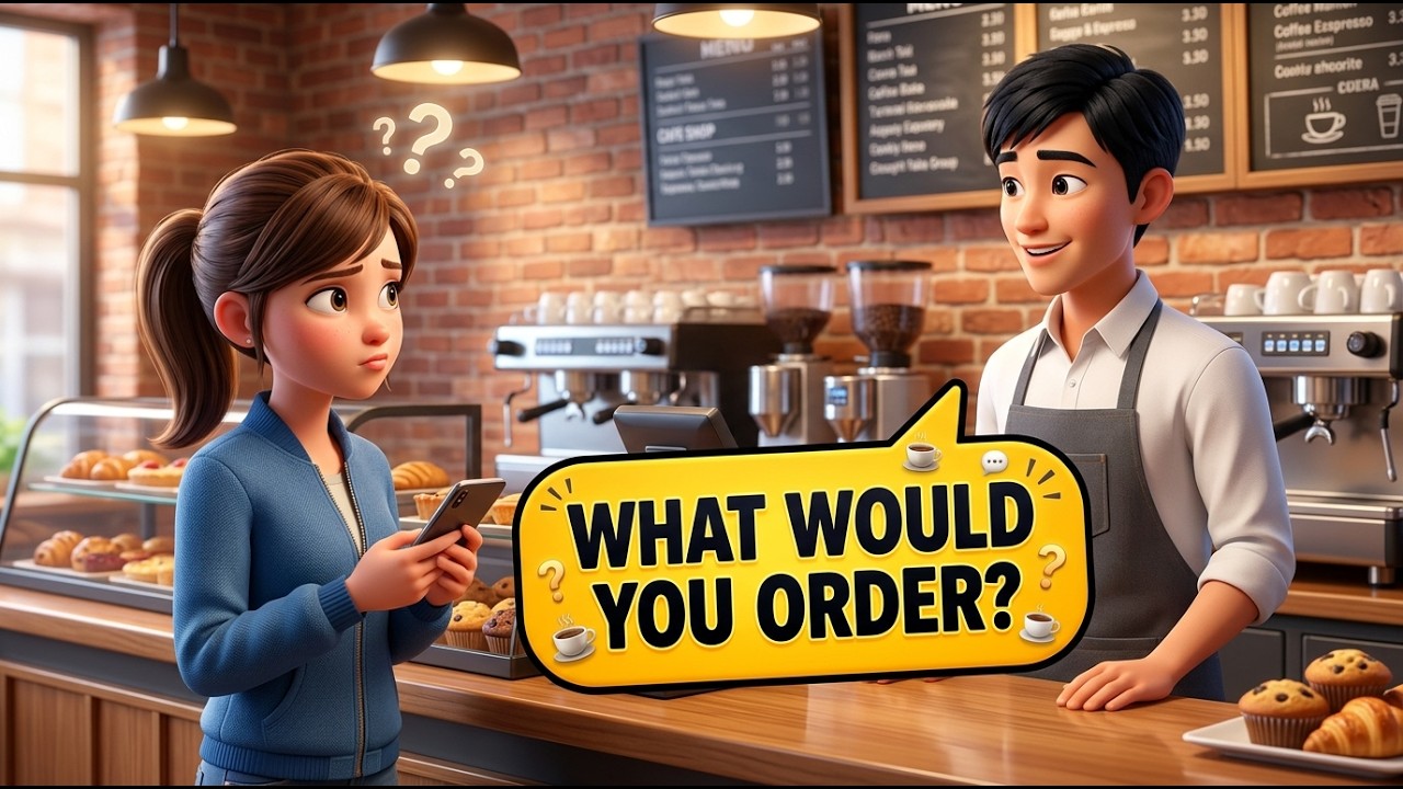 English Conversation Practice for Kids 🇺🇸 | Cafe & Kitchen | Episode 6