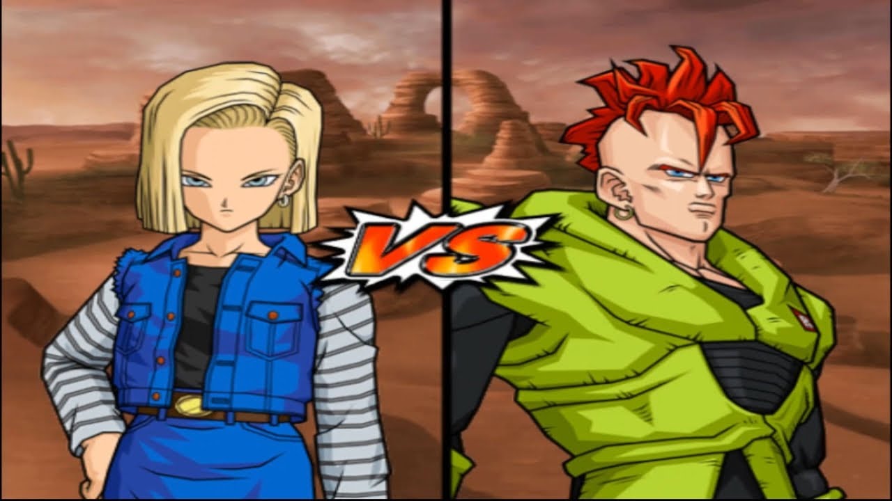 DBZ Budokai Tenkaichi 3 - Android 18 VS Android 16