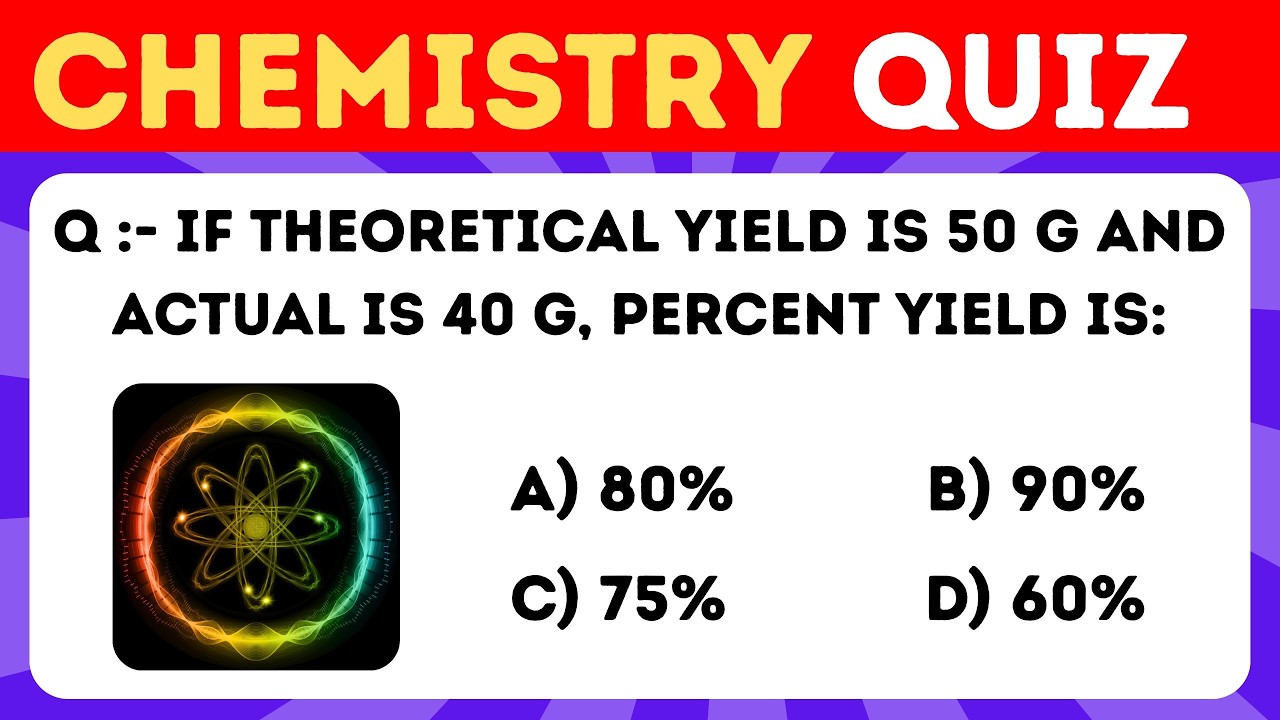 AP Chemistry Stoichiometry Quiz 2026 🚨 30 Exam Practice Questions Before Test Day