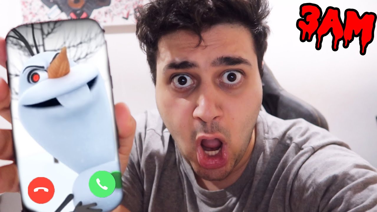 DO NOT FACETIME OLAF.EXE AT 3 AM! IF YOU DO HE MIGHT ATTACK!! *HE WAS ANGRY*