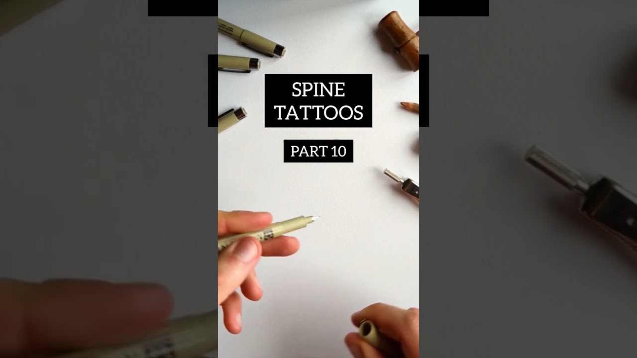 Which would you get? ✌️ | SPINE TATTOOS PART 10