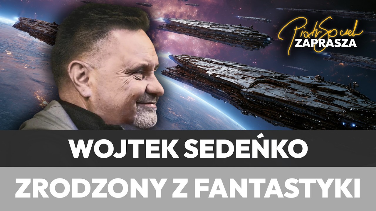 Legenda polskiego fandomu, wydawca, fan, tw&oacute;rca konwent&oacute;w. Wojtek Sedeńko o fantastyce wie wszystko!