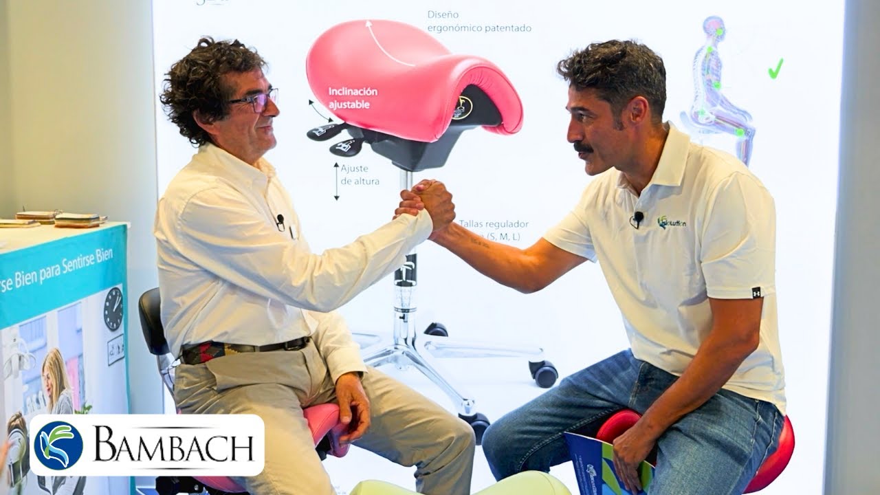 Las mejores sillas profesionales visitamos a  BAMBACH en #fisioexpo24 sioexpo