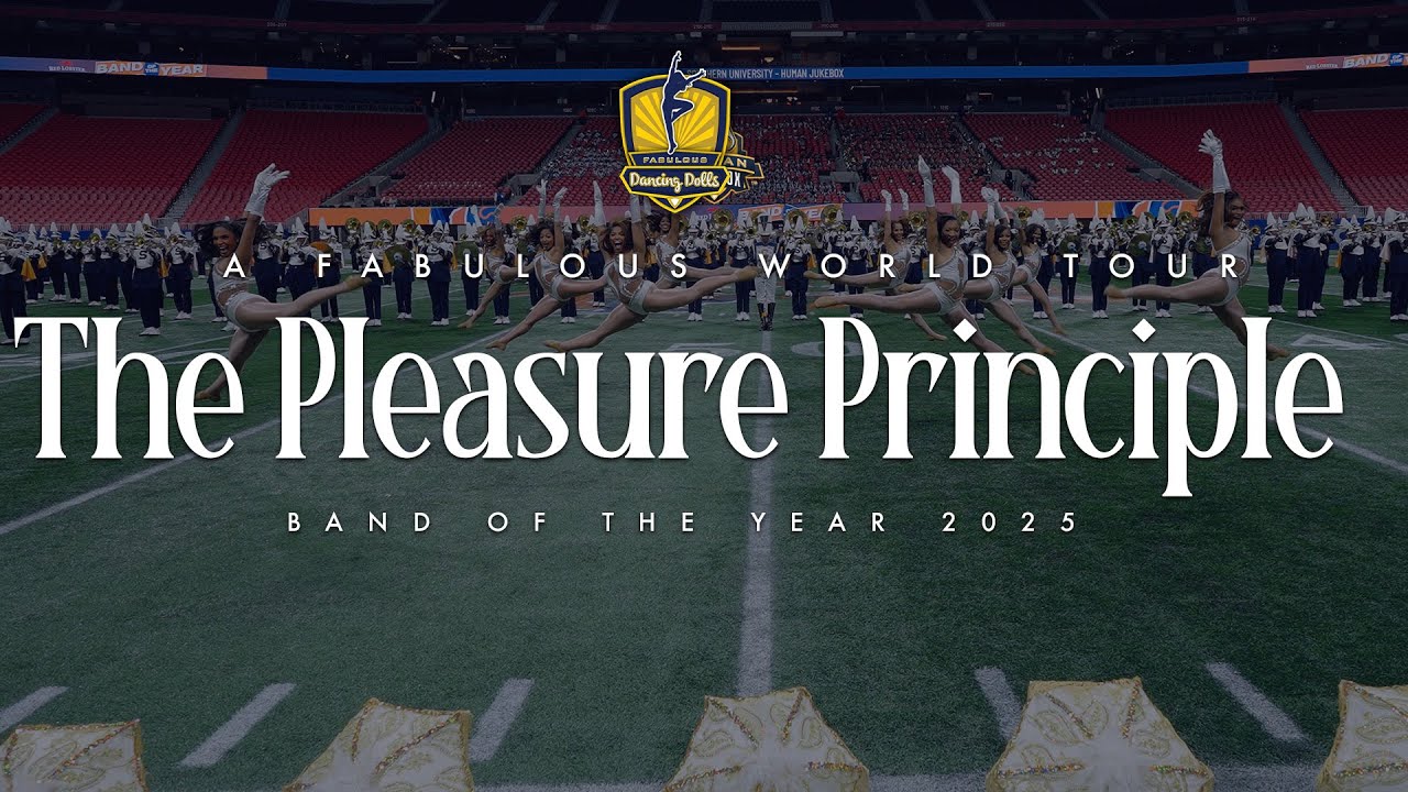 Southern University Fabulous Dancing Dolls | The Pleasure Principle | Band Of The Year 2025