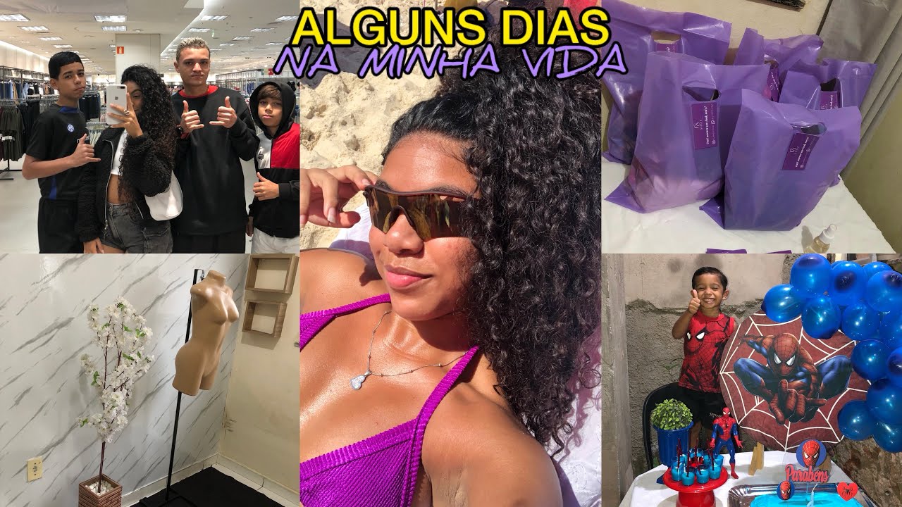 ALGUNS DIAS NA MINHA VIDA - RESUMO DE OUTUBRO - ANIVERSÁRIOS, PRAIA, TRABALHO.... 💜✨