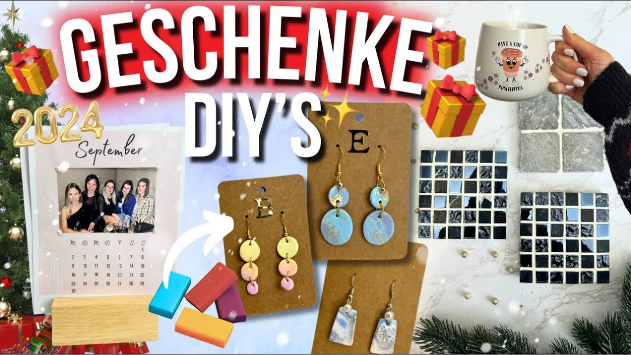 DIY WEIHNACHTSGESCHENKE selber machen 🎁 Geschenkideen zu Weihnachten