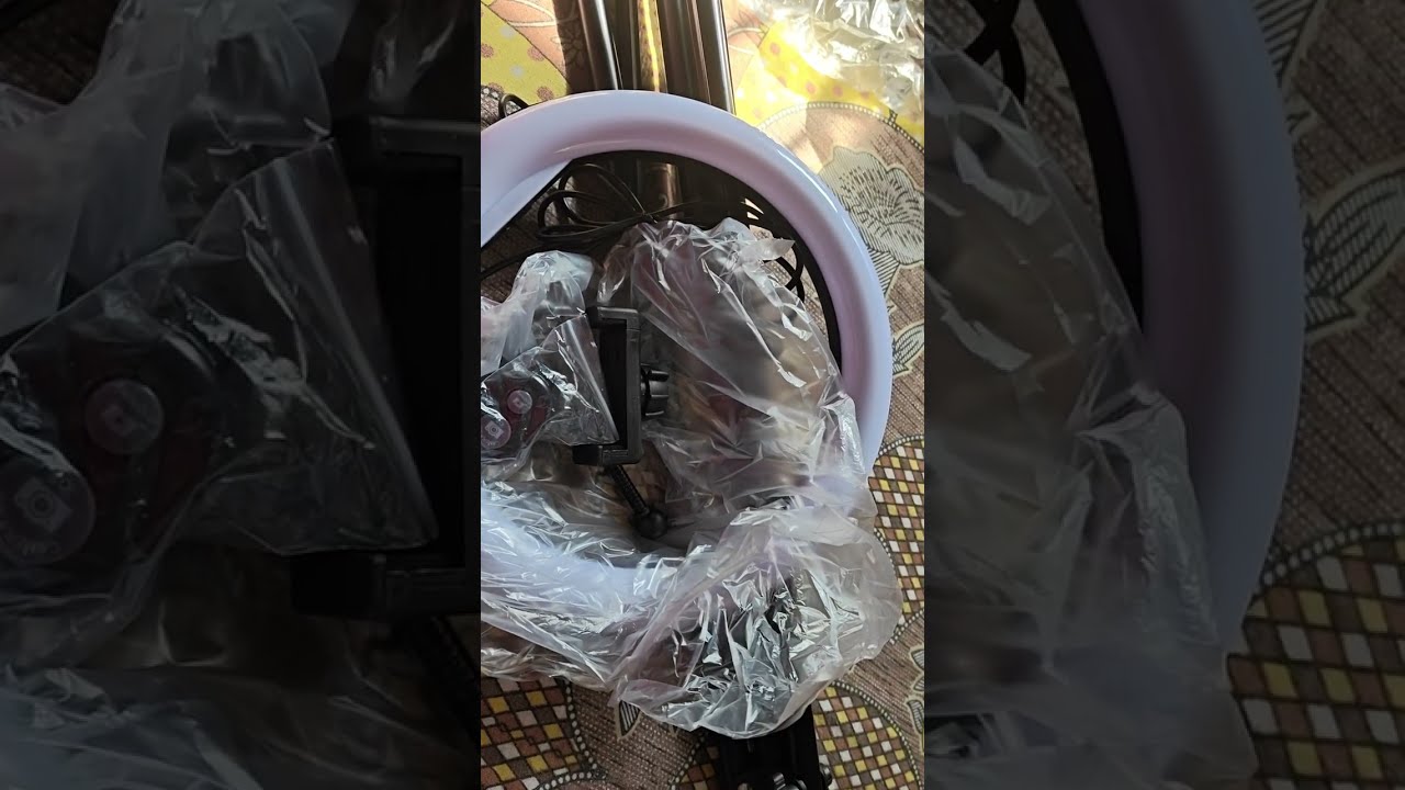 Unboxing tripod with ring light/how to unboxing? The Reviewer: "Best Budget Tripod for YouTubers? 