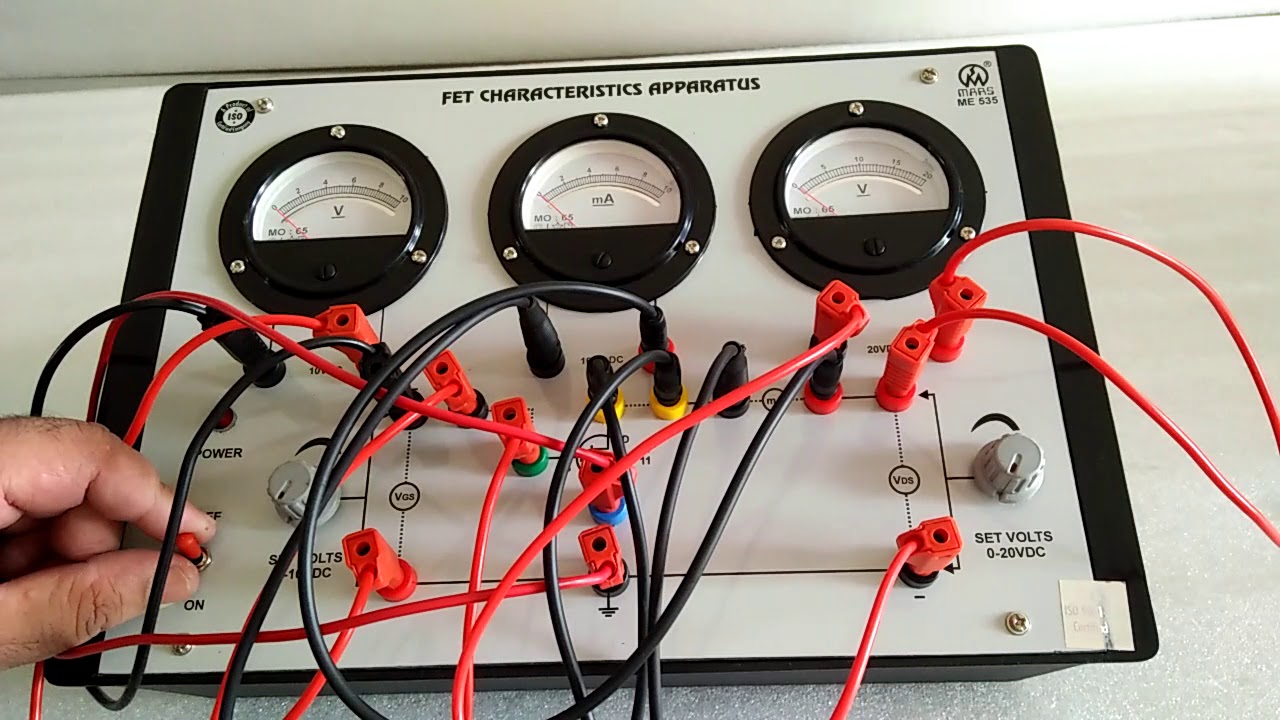 FET Characteristics Apparatus by Mars Edpal Instruments Pvt. Ltd. (ME 535)