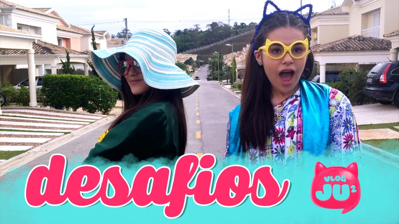 DESAFIOS! ft. Vlog da Juju