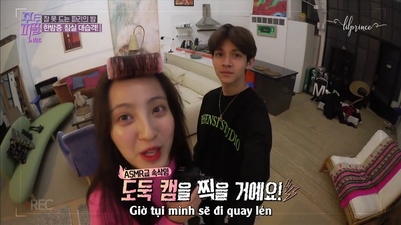 VIETSUB | Samuel và Hyesung lén chụp ảnh Jaejoong đang ngủ