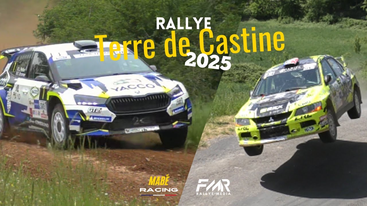 Rallye Terre de Castine 2025 Best Of - Jump - Mistakes - Flat Out