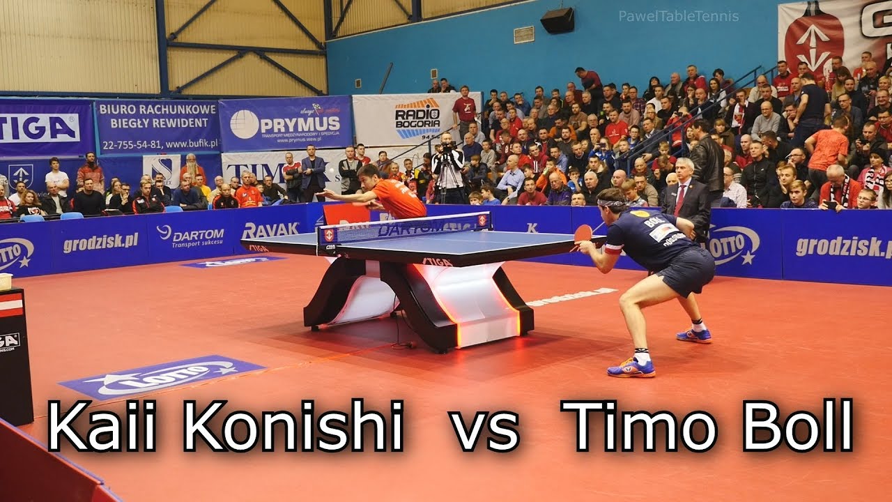 Timo Boll vs Kaii Konishi | Champions League 2019 Table Tennis