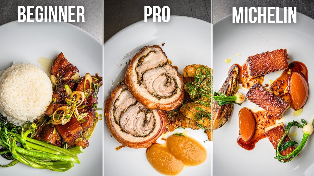 Pork Belly In 3 Levels Of Difficulty