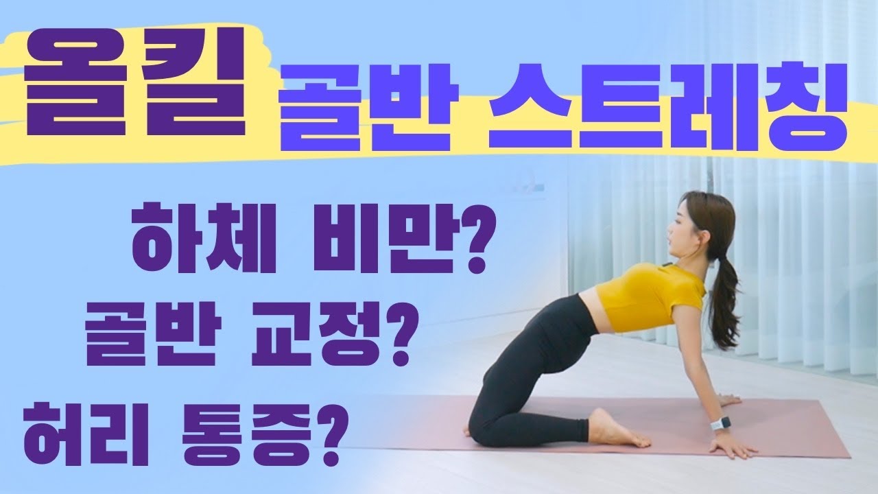 영상 하나로 끝내는 올킬 골반스트레칭 🔥 하체비만 ? 골반교정 ? 허리통증 ? 앞벅지 스트레칭 ? 생리통 ?안따라하면 손해보는 스트레칭 !!! [ pelvic exercise]