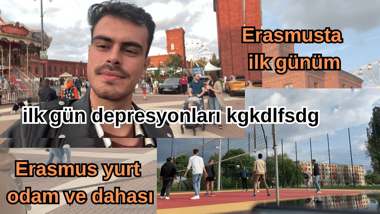 BÜYÜK HÜSRANA UĞRADIĞIM ERASMUS YURDUM! üniversite şehrimde ilk gün, yeni arkadaşlar ve dahası...