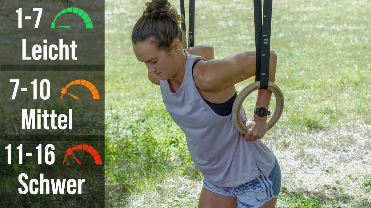 16 Calisthenics Übungen für Anfänger (an den Turnringen!)
