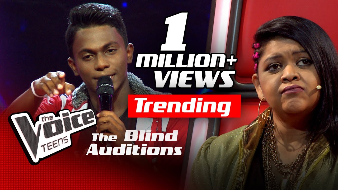 Manujaya Wiswantha | Man Ithaliye Thani Una(මං ඉතාලියේ)| Blind Auditions | The Voice Teens Sri Lanka
