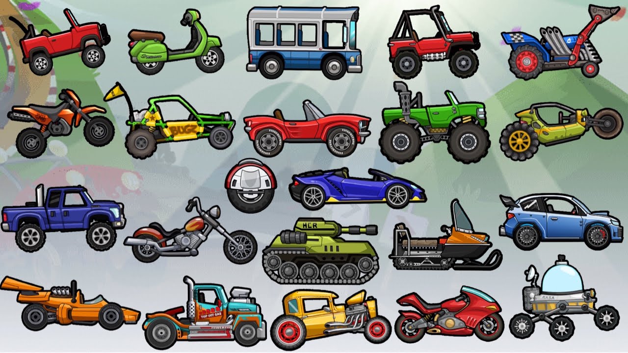 WORLD RECORD with EVERY VEHICLE! 😲 Hill Climb Racing 2