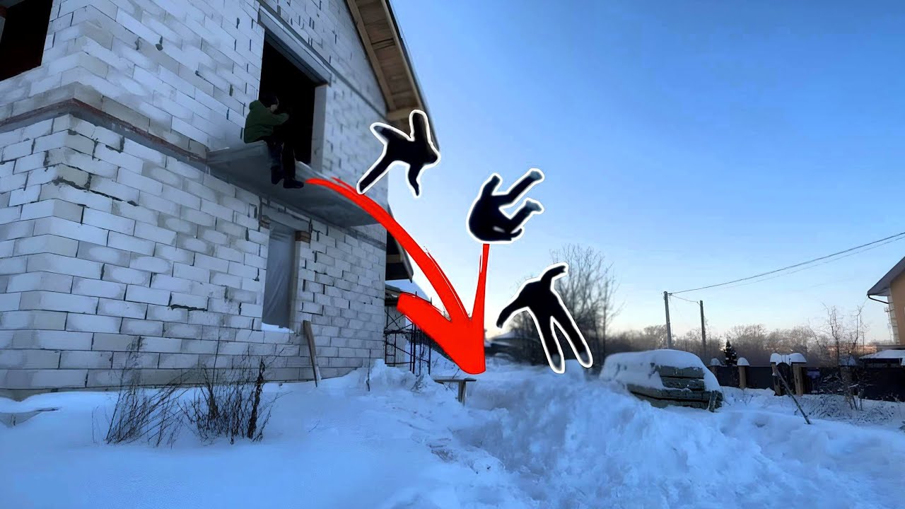 АДРЕНАЛИН В КРОВИ: сделал БОКОВОЕ САЛЬТО с 5м! / Паркур влог