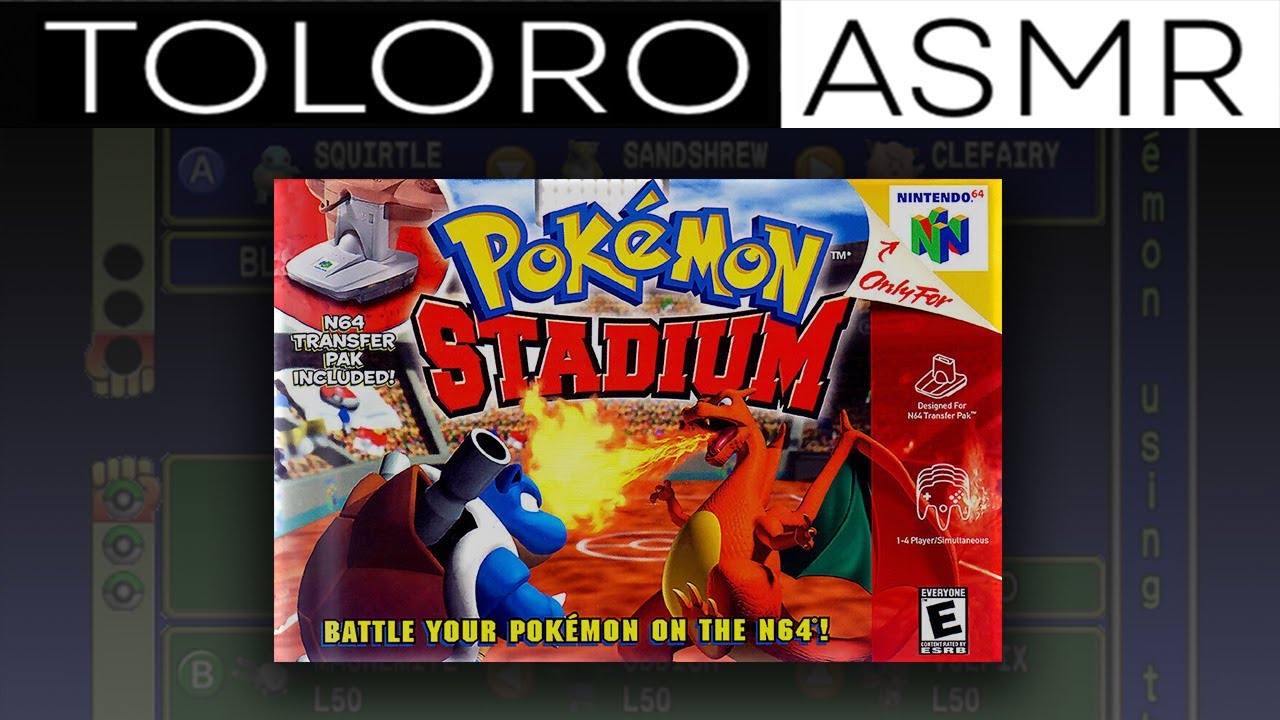 TOLORO ASMR - Pokemon Stadium, Rental Randomizer