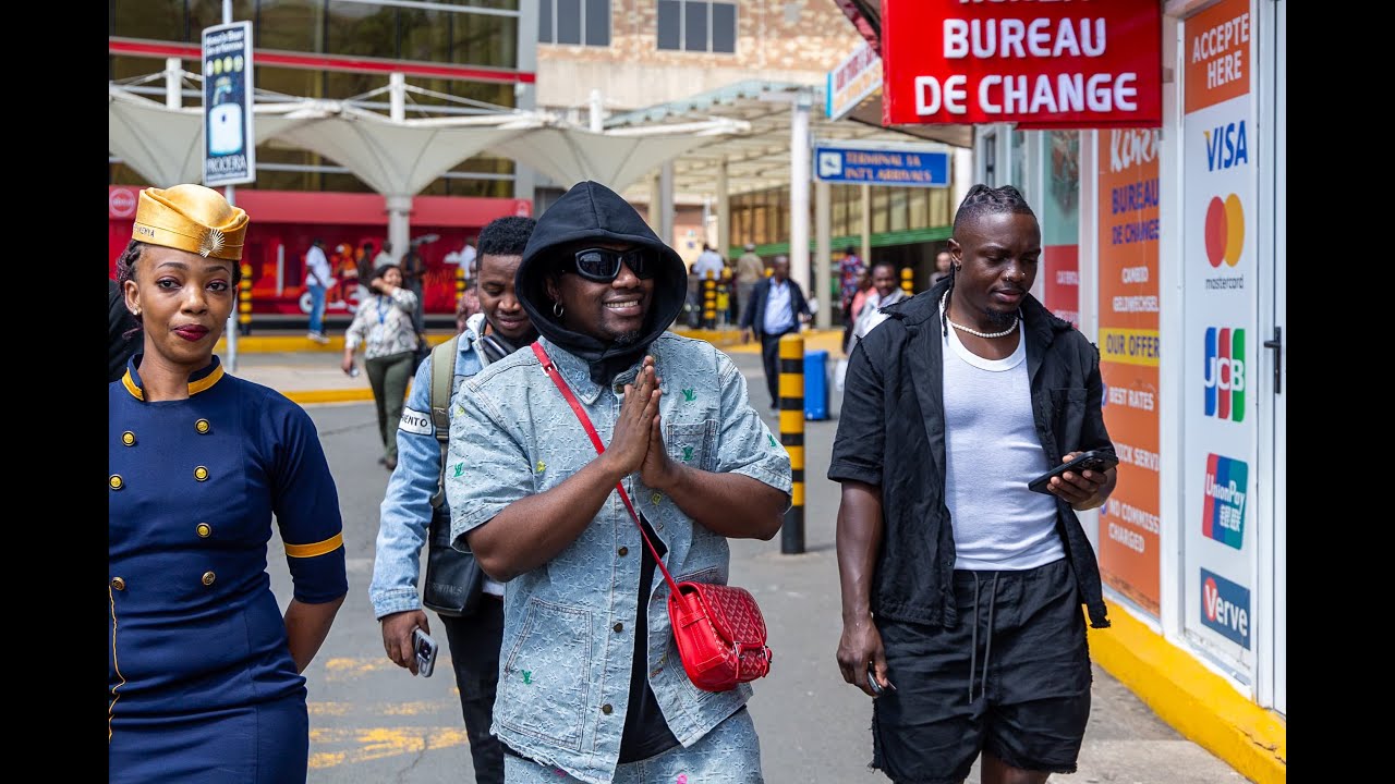 RAYVANNY EXCITEDLY LANDS IN NAIROBI KENYA FOR FURAHA CITY | BIG PROMISE TO FANS  | DIAMOND PLATNUMZ