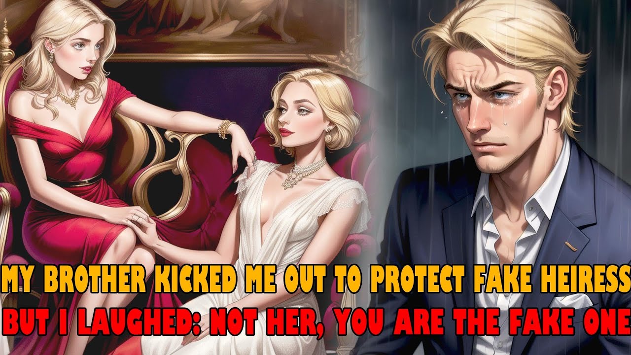My brother kicked me out to protect the fake heiress, but I laughed: not her, you are the fake one