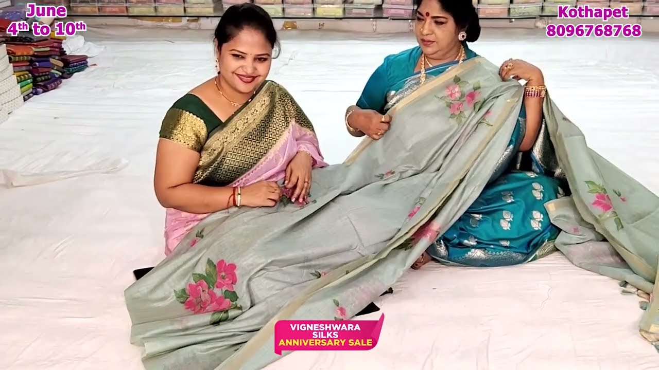 Pattu Sarees with 40% 50% 60% Off | Free Saree on ₹2500 Bill |EP-519798|#sareesale #sareeshopping