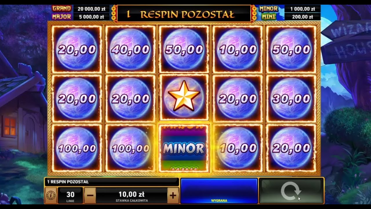 BLUE WIZARD | SZALONA WYGRANA | KASYNO | Duże Wygrane | Fire Blaze Respin | MINOR | Total Casino