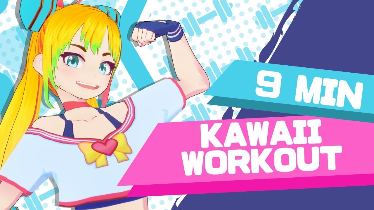 Cute and Easy Full-Body Workout for Beginners | Kawaii Fit