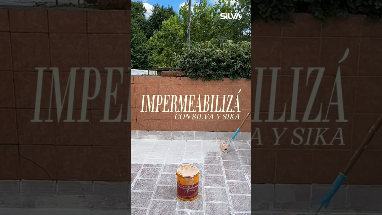Sika Fill es un producto ideal para impermeabilizar tus techos y terrazas 🏠🌧